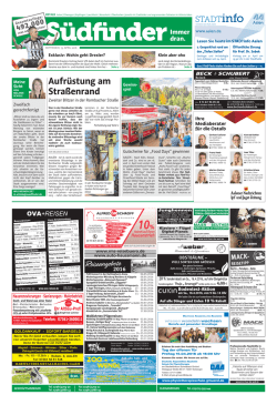 Aufrüstung am Straßenrand