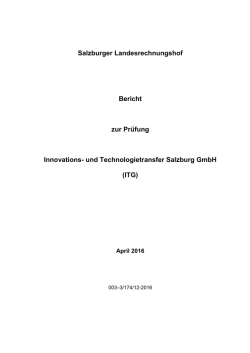 ITG - Land Salzburg
