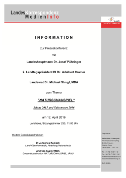 information - Land Ober&ouml;sterreich