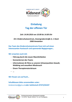 Einladung  - gewaltinfo.at