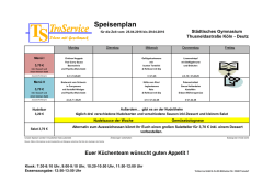 Woche vom 18.-22. April - Gymnasium Köln