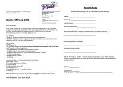 Informationen und Anmelden - DLRG OG Linden