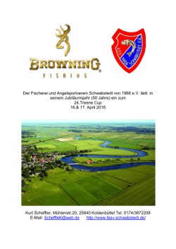 ein zum 24.Treene Cup 16 - Anglerzunft Eiderkante