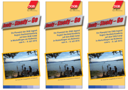 Infoflyer RSG-Camp 2016 - DGB