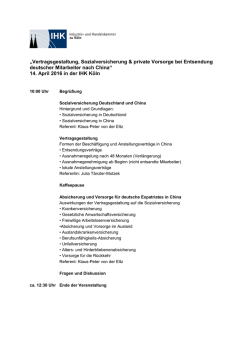 Crashkurs Chinesisch