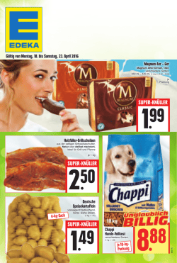 Edeka Prospekt - Edeka Hahner