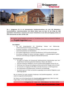 einen Projekt-Ingenieur(m/w)