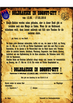 goldrausch in eggnut-city