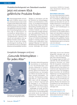 Jetzt mit einem Klick gef&auml;hrliche Produkte finden (PDF