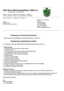hier. - DJK Gr&uuml;n Wei&szlig; Amelsb&uuml;ren 1928 eV