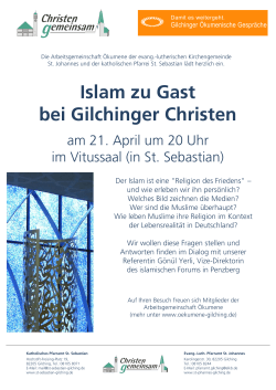 Islam zu Gast bei Gilchinger Christen