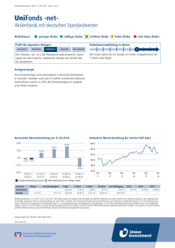 UniFonds -net - Union Investment