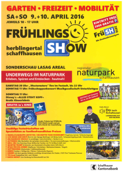 Frühlings Show Herblingen 2016