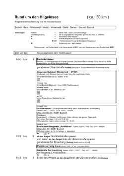 Rund um den Hilgelosee im Uhrzeigersinn - Bocholter