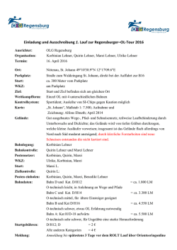 Ausschreibung - OLG Regensburg.de