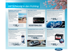 7,90,- &euro; 199 - Ihr Ford Partner