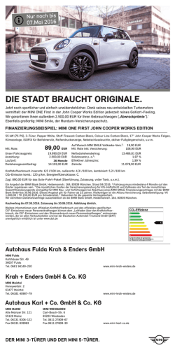 Infos - Autohaus Krah und Enders