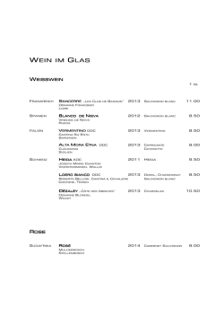 WEIN IM GLAS - Seerestaurant am Zugersee Lido