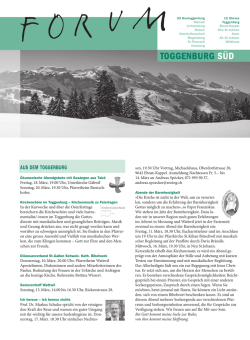 aus dem toggenburg