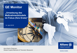 QE Monitor - Allianz Global Investors