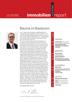 Immobilienreport