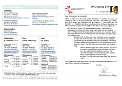 hier - Kirchengemeinden