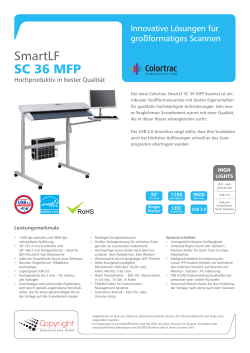 SmartLF SC 36 MFP - Copyright Kopiersysteme GmbH