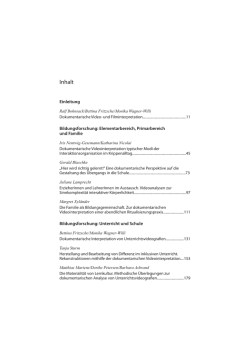 Inhalt - Verlag Barbara Budrich