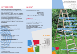 Infos 2014-2016 - S&uuml;dstadtkirchengemeinde
