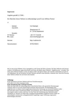 Impressum pmc