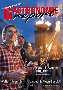 Feuer & Flamme f&uuml;rs Bier
