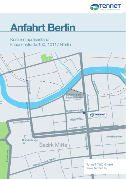 Anfahrt Berlin