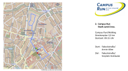 Campus Run_Streckenplan 3,5 km