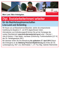 Dipl. Sozialarbeiterinnen/