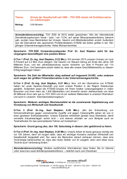 Thema - Presseportal.de