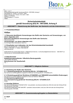 Sicherheitsdatenblatt VitiSan