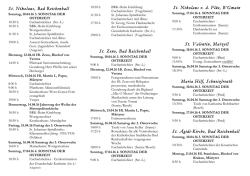Gottesdienstordnung Kath. Stadtkirche Bad Reichenhall 10.04.