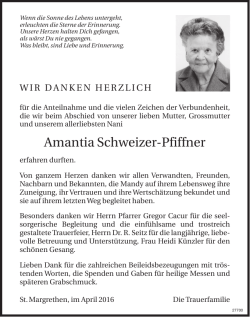 Amantia Schweizer-Pfiffner