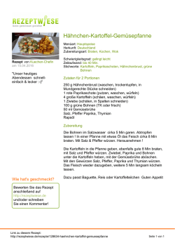 H&auml;hnchen-Kartoffel-Gem&uuml;sepfanne