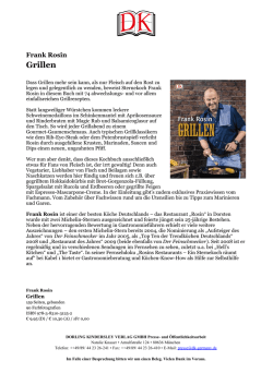 Grillen - Dorling Kindersley