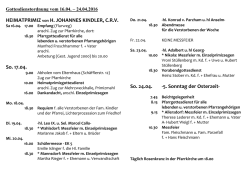 Pfarrbrief