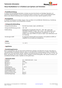 Hesse Lignal Datasheet