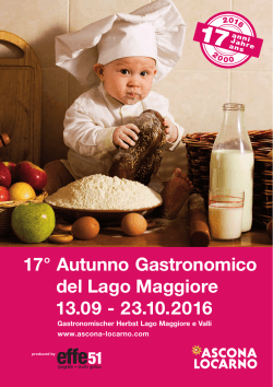 flyer Autunno gastronomico 2016