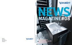 Duravit News Magazine #08
