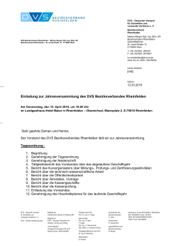 als PDF Datei - DVS Rheinfelden