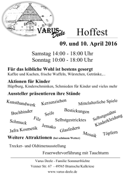 Hoffest - Varus