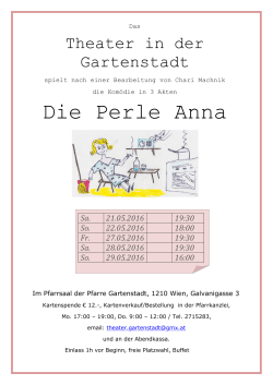 Die Perle Anna - Pfarre Gartenstadt