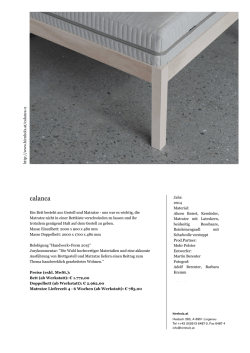 Datenblatt - hirnholz.at