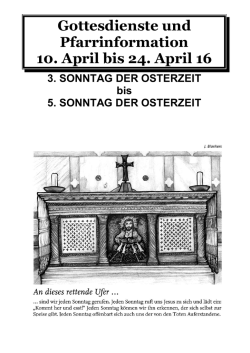 Gottesdienstordnung