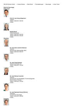 HELIOS Kliniken GmbH > Unsere Kliniken > Berlin